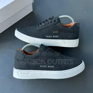 Men's Leather Sneakers or Shoes Boss Classically Branded