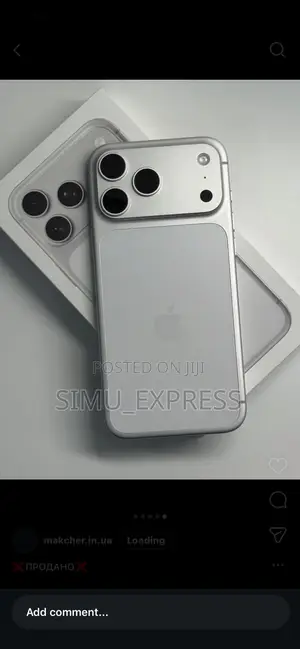 New Apple iPhone 17 Pro Max 256 GB Silver