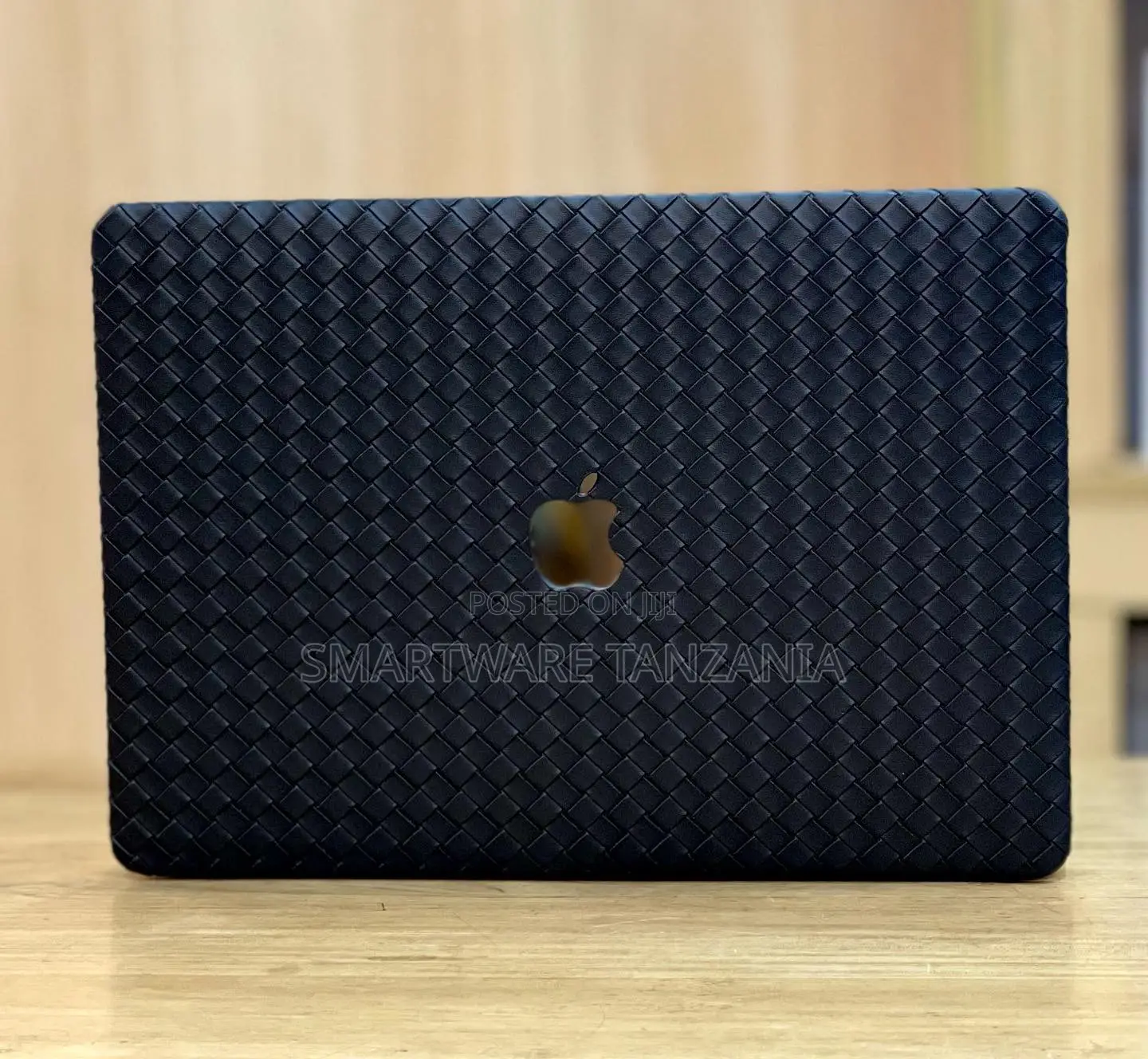 Macbook Hard Case Black Woven Basket Texture Cover