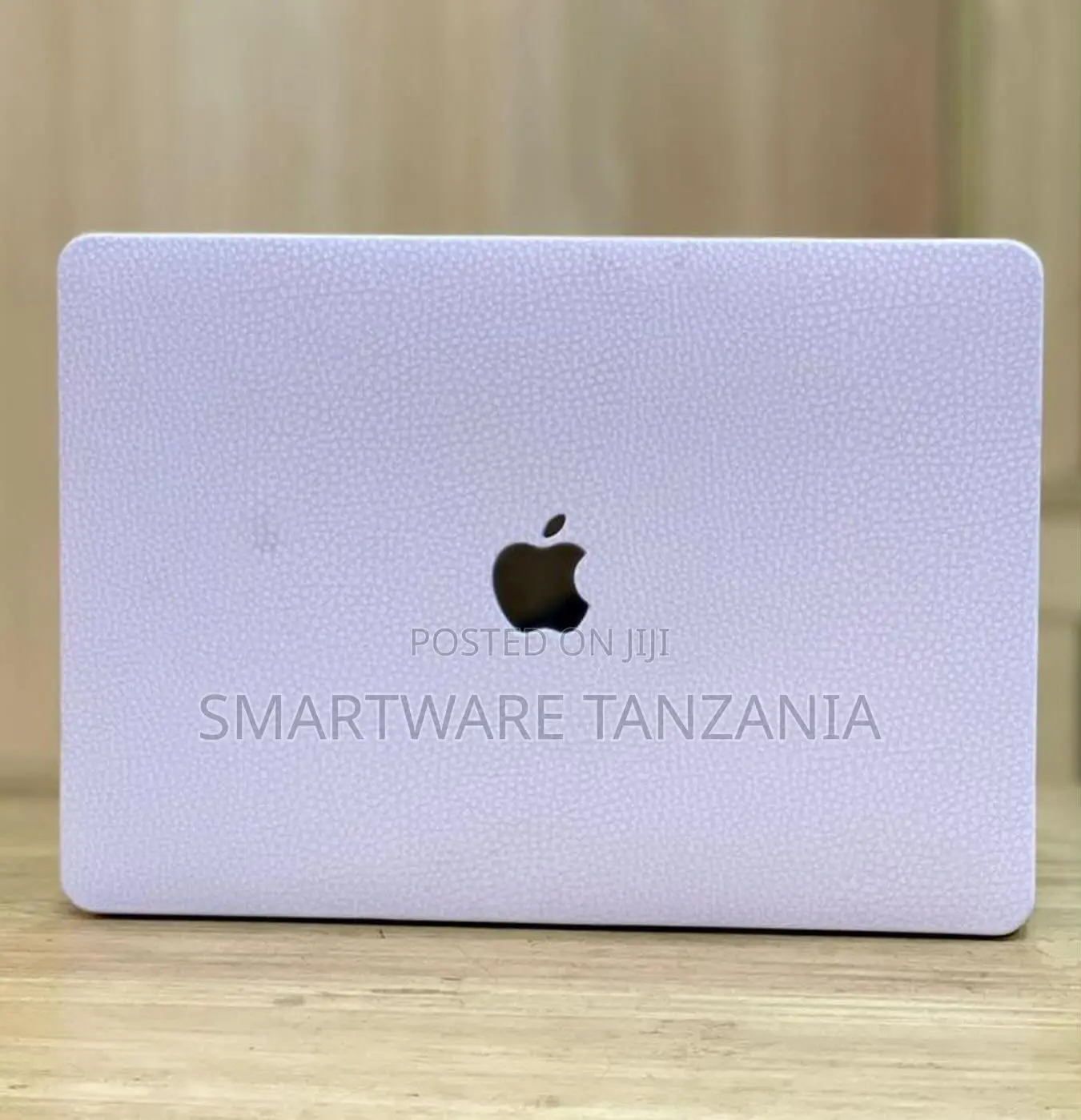 Macbook Hard Case Lavender Pebbled Grain Texture Cover
