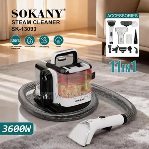 Sokany Sk-13093 3600w Steam Cleaner on Carpet Surface