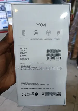 New Vivo Y04 64 GB Green