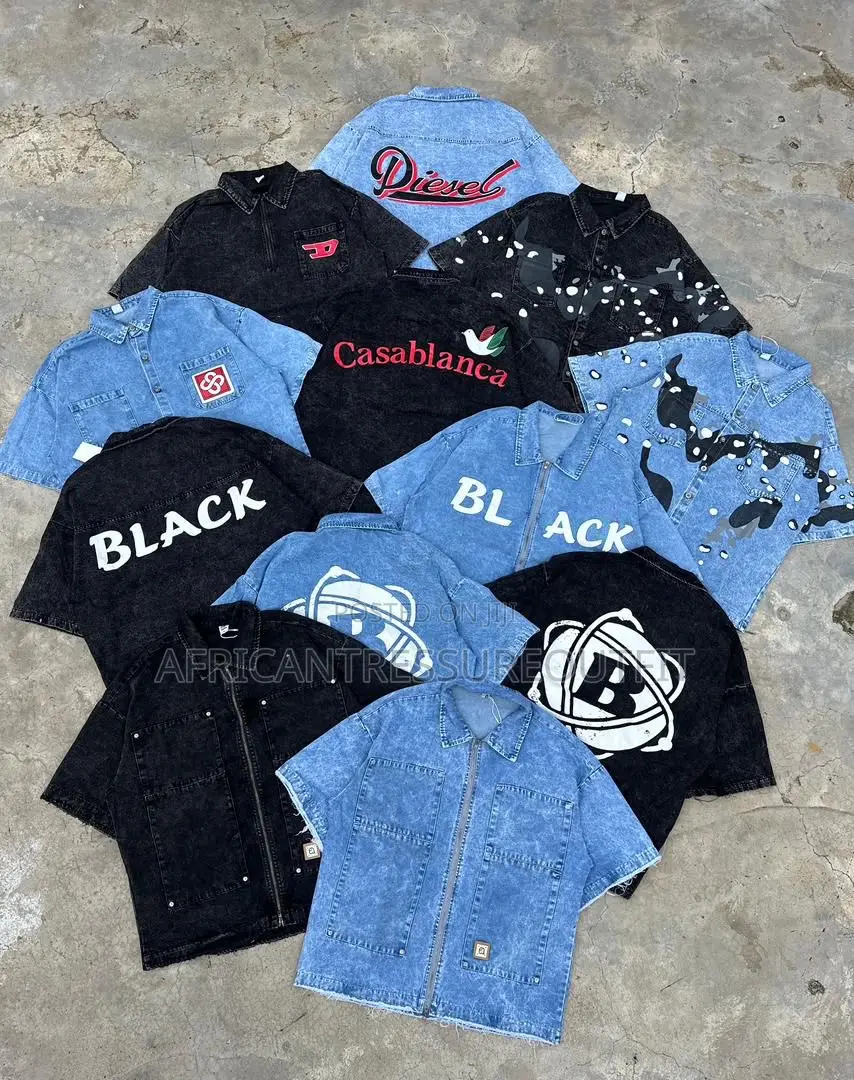 Casablanca Demin Tshirt Streetwear Collection Available