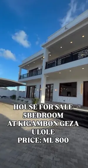 5bdrm Block of Flats in Mchakama Real Estate, Kigamboni for sale