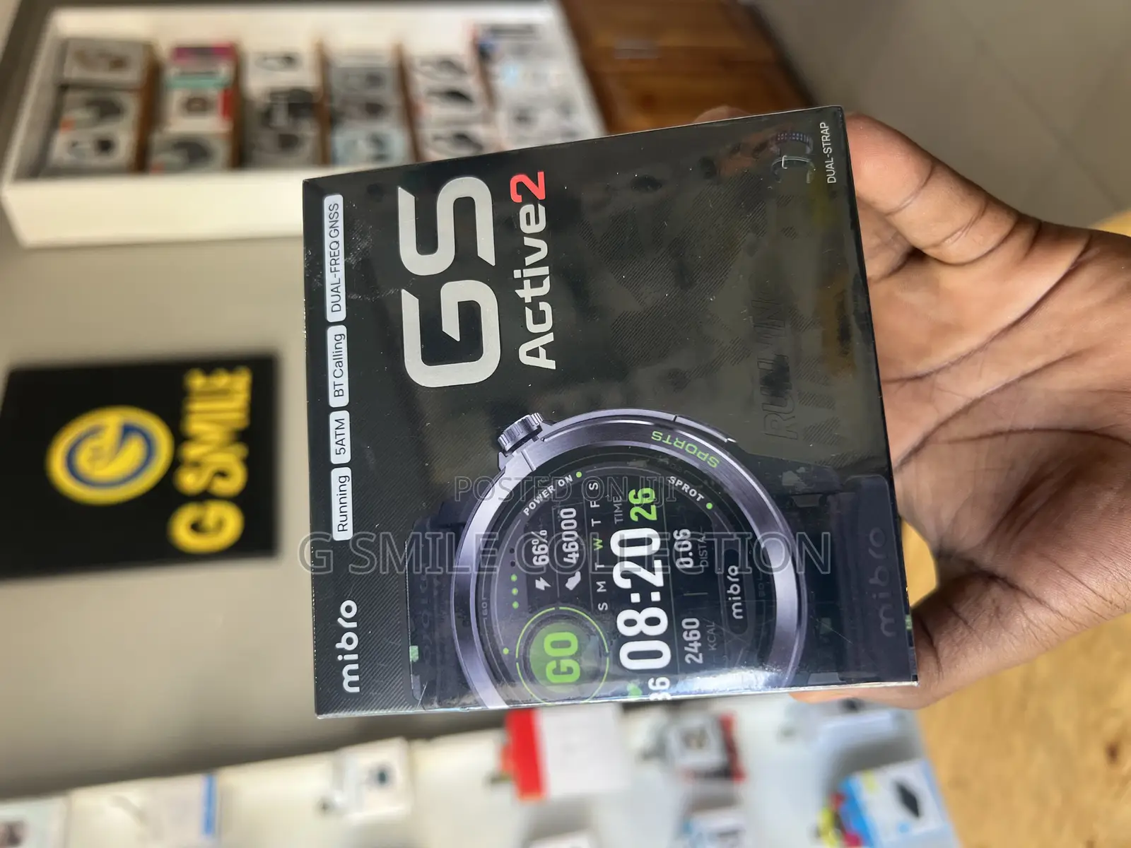 Mibro Gs Active2 Running GPS Smartwatch With 46mm Amoled