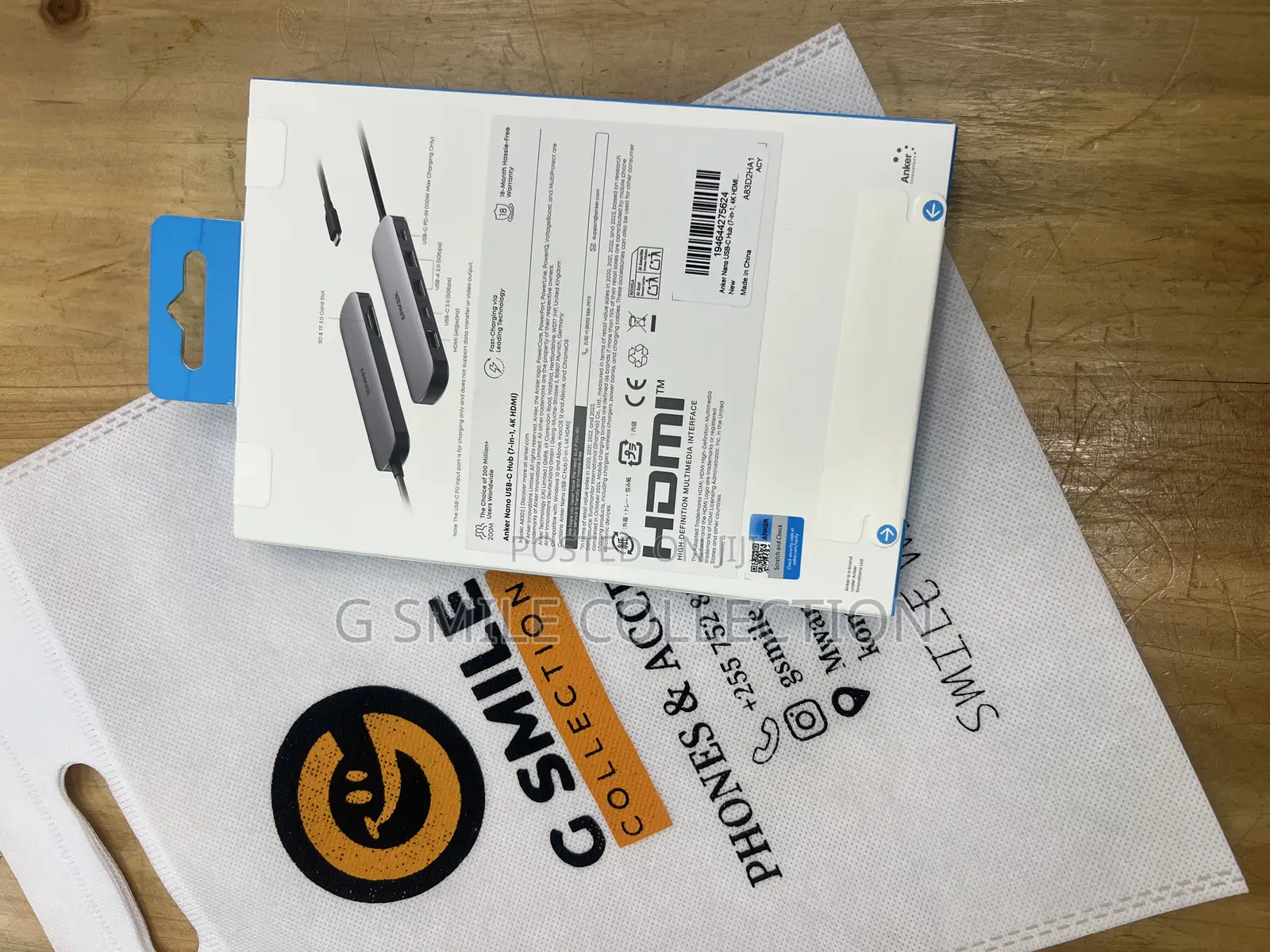 Anker Nano Usb-Chub (7-in-1, Hdmi)