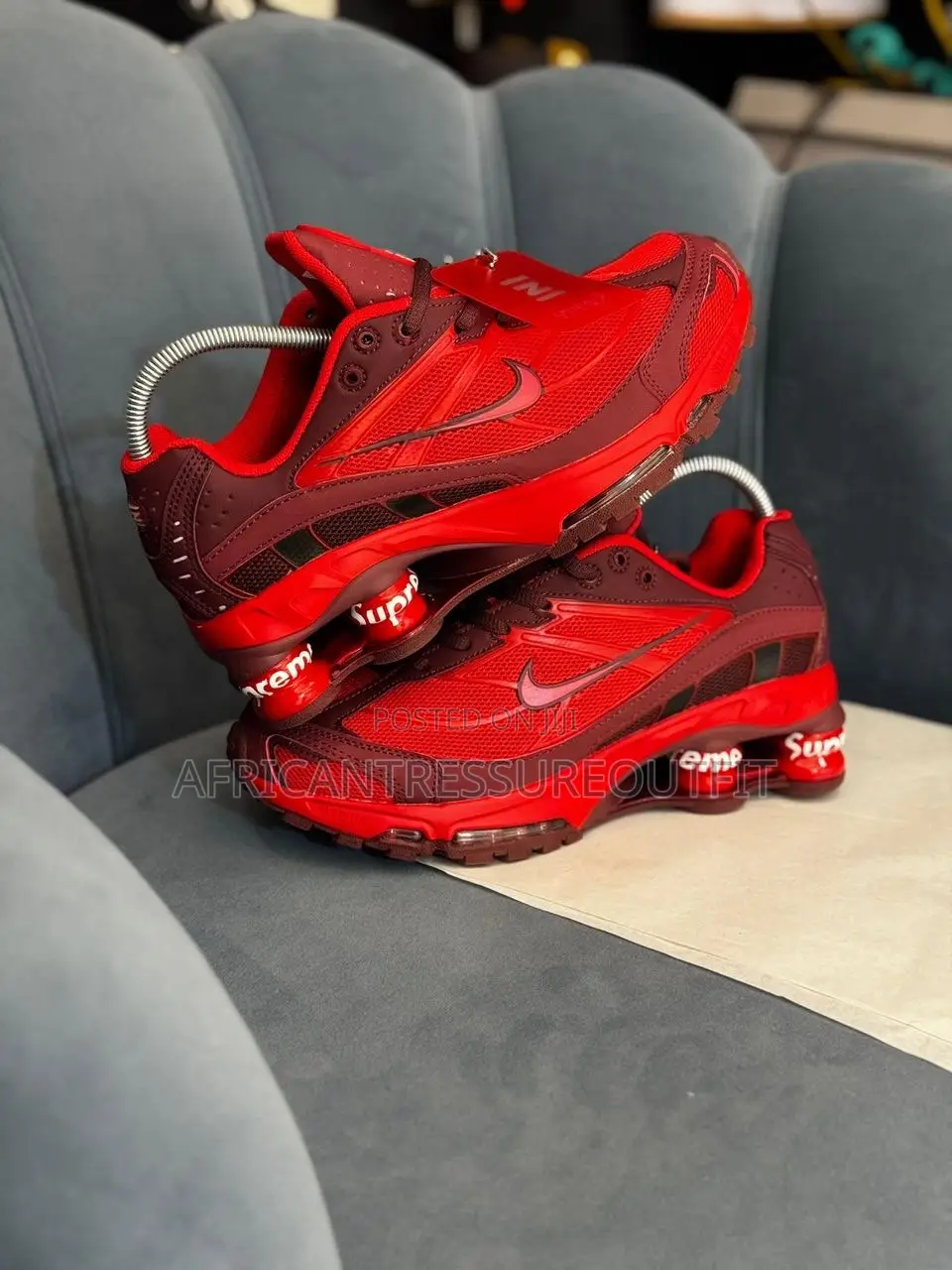 Supreme X Nike Shox Ride 2 Seneakers Collection Available