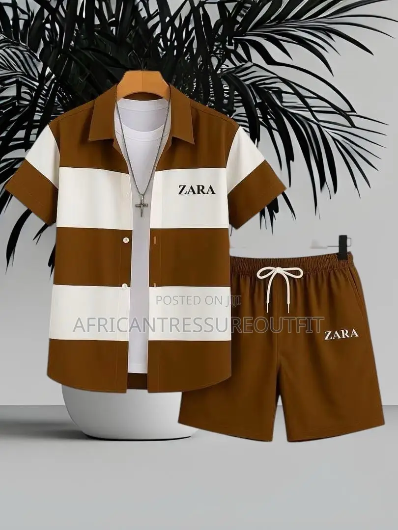 Casual Set Pieces Shirt and Short Collection Available