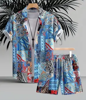 Casual Set Pieces Shirt and Short Collection Available