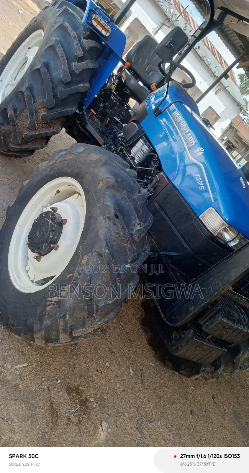 Trector New Holland Tt75 Zipo 3 46mill