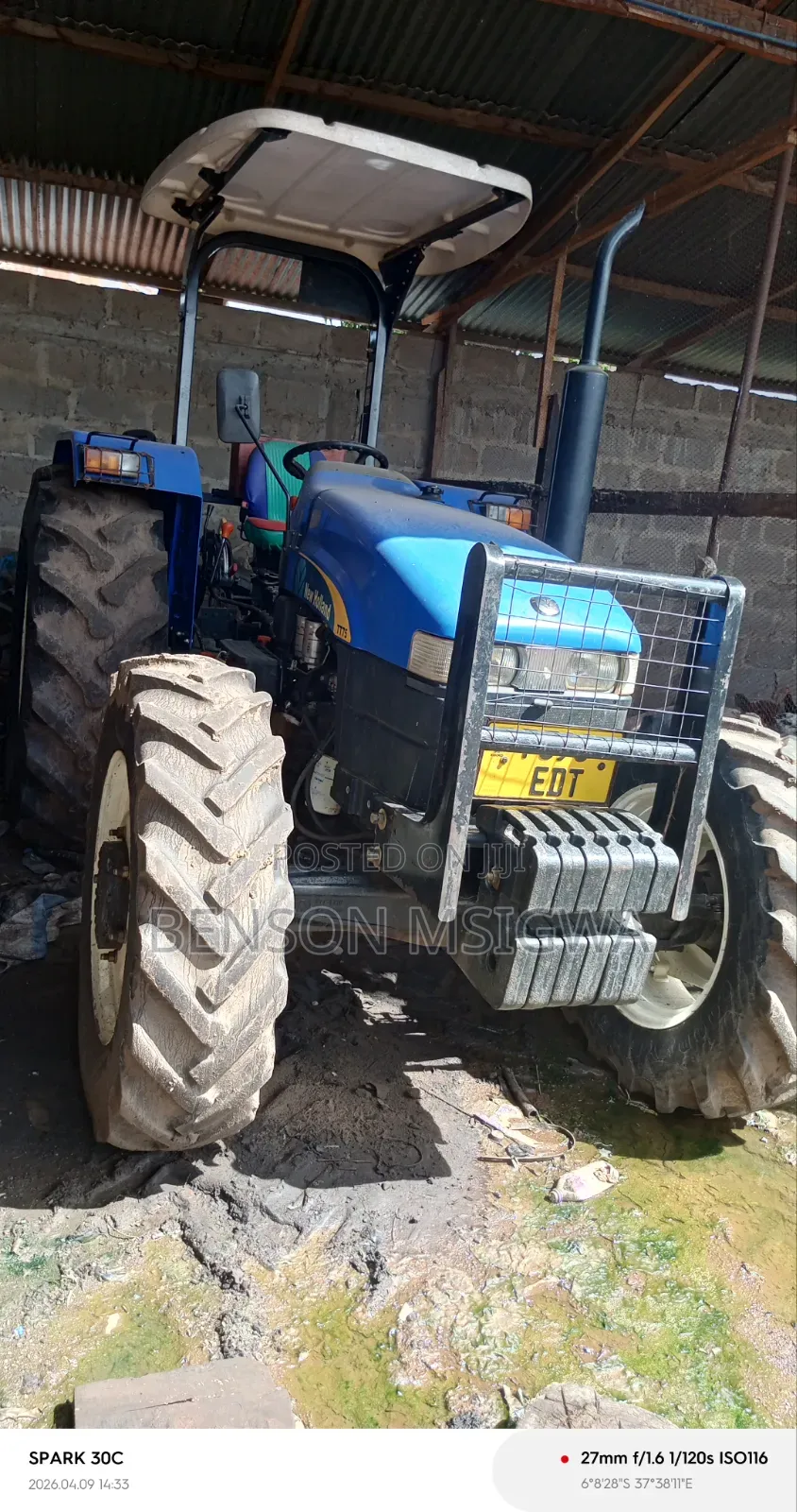 Trector New Holland Tt75 Zipo 3 46mill