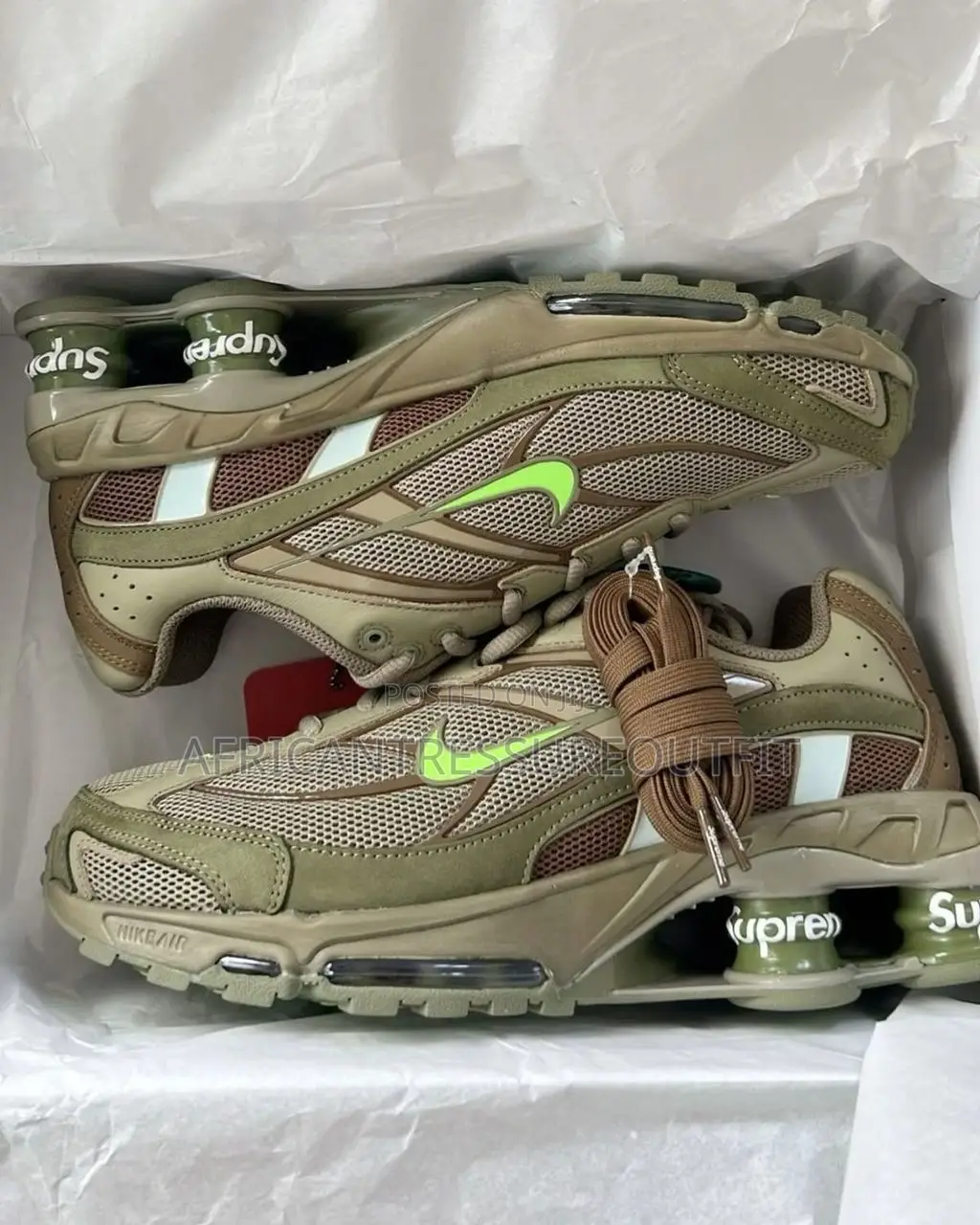 Supreme X Nike Shox Ride 2 Seneakers Collection Available