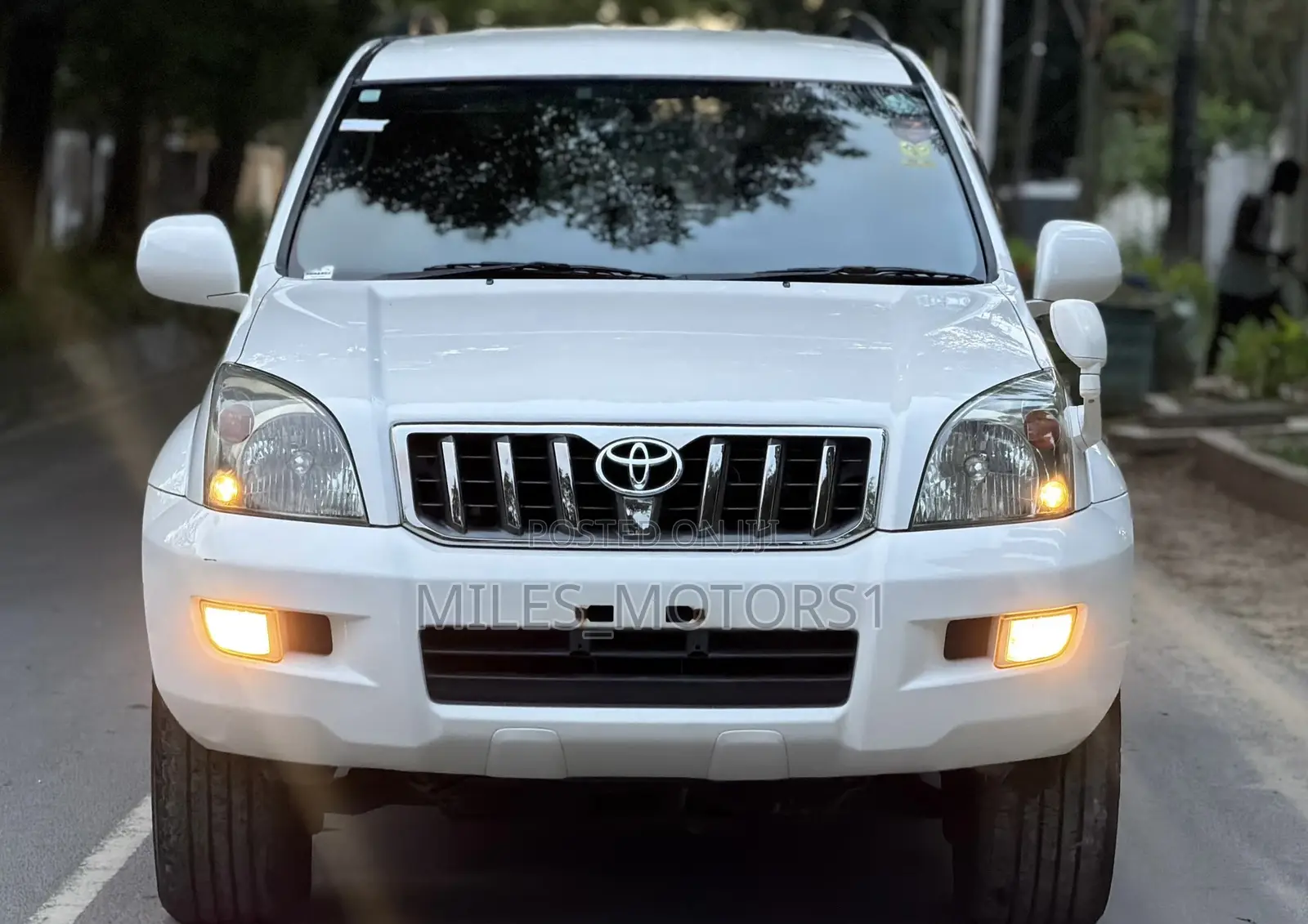 Toyota Land Cruiser Prado 2007 White