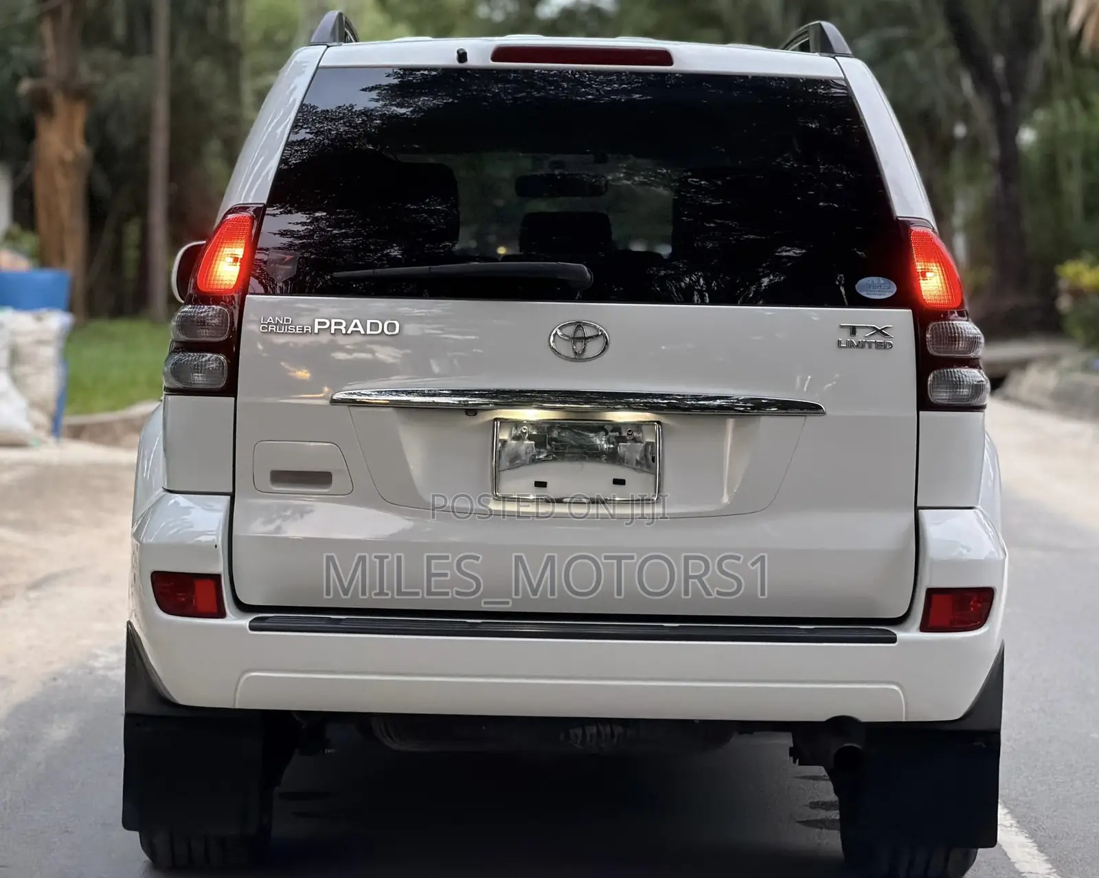 Toyota Land Cruiser Prado 2007 White