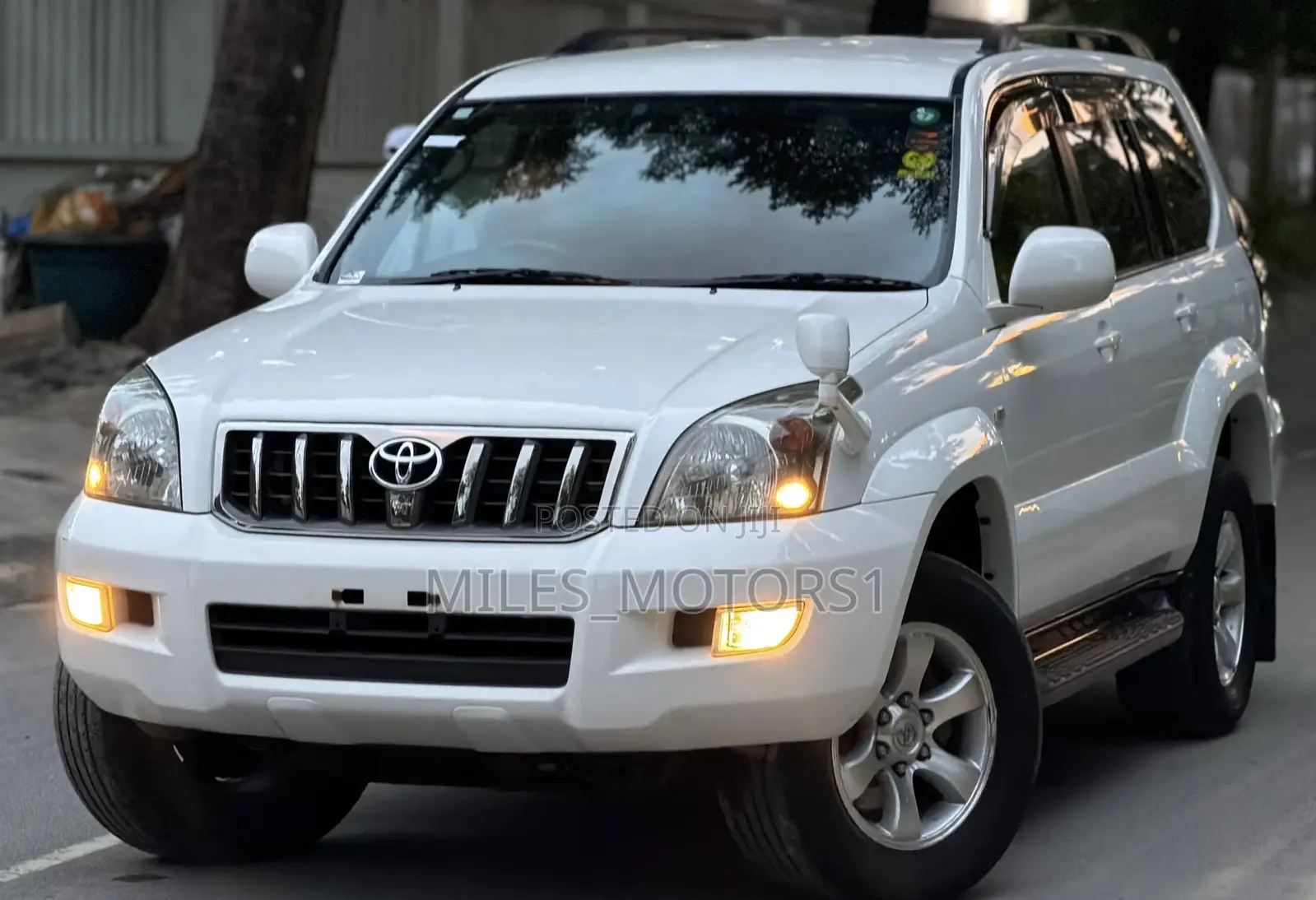 Toyota Land Cruiser Prado 2007 White