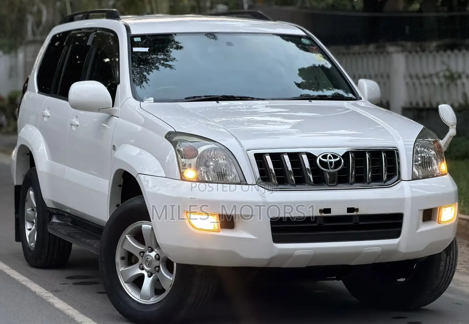 Toyota Land Cruiser Prado 2007 White