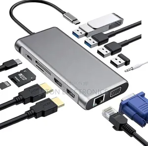 Type-C Adapter Multi Port 12 in 1