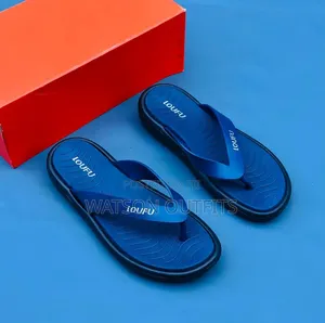 Loufu Branded Men's Rubber Materials Sandals or Slippers