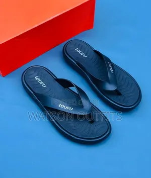 Loufu Branded Men's Rubber Materials Sandals or Slippers