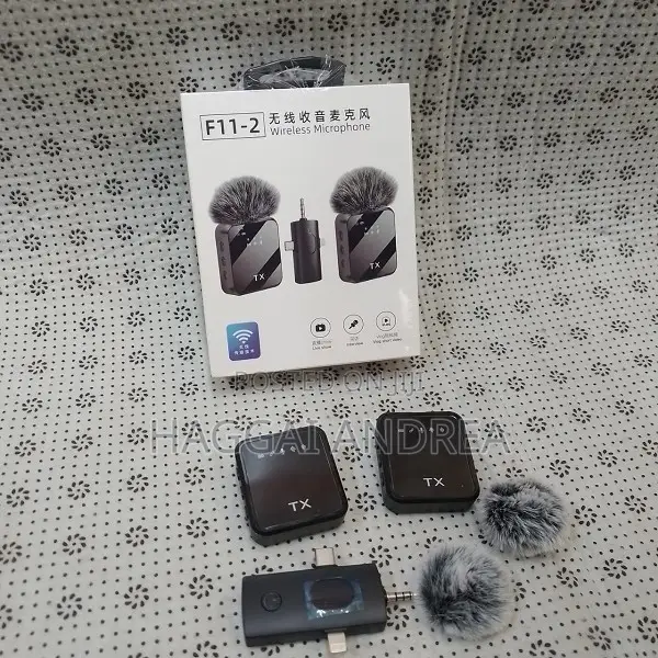 F11-2 Wireless Microphone Available 3 in 1