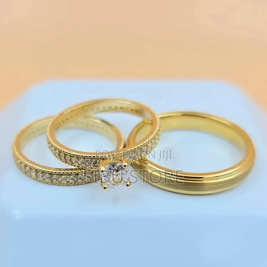 Wanandoa Beutiful Ring Set