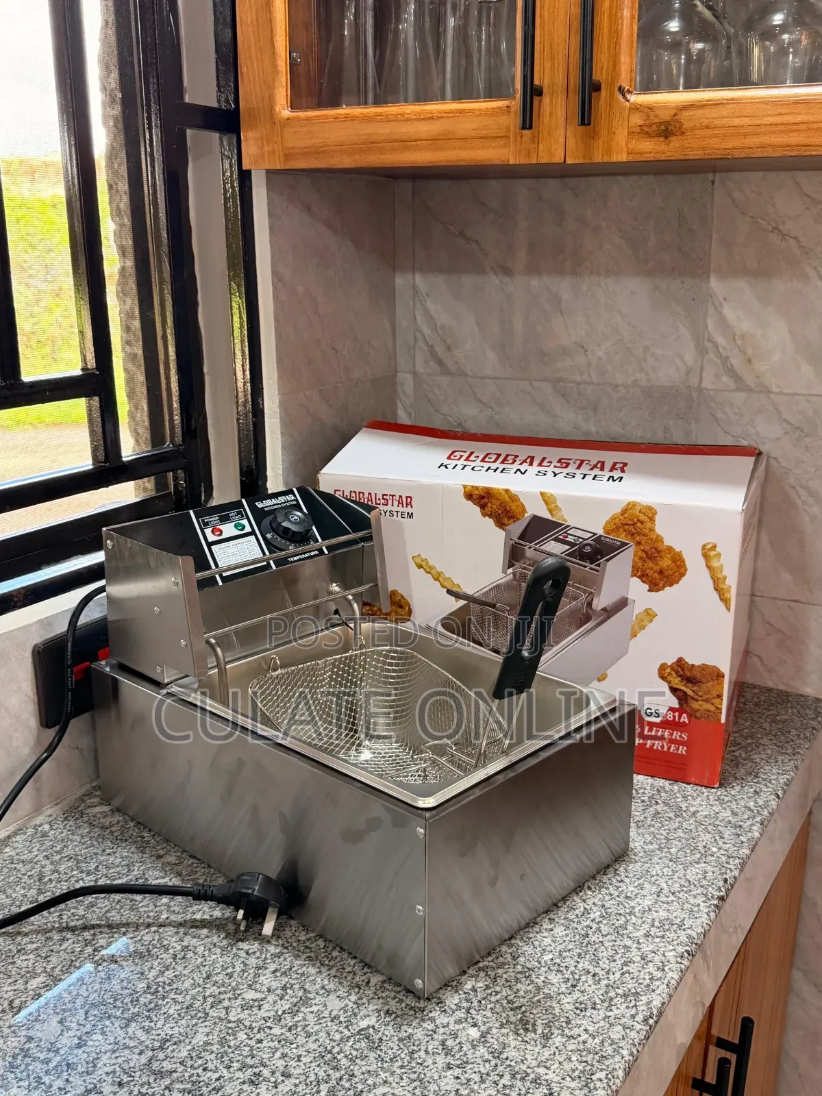6ltrs Global Star Electric Deep Fryer