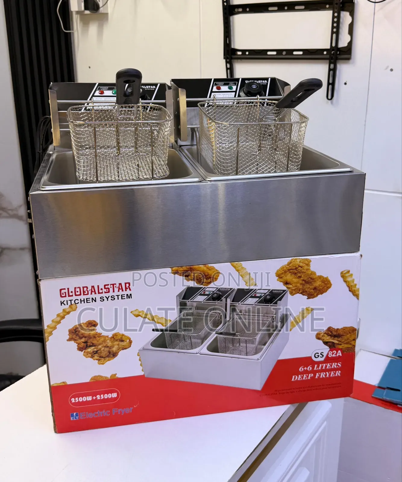 12ltrs Global Star Electric Deep Fryer