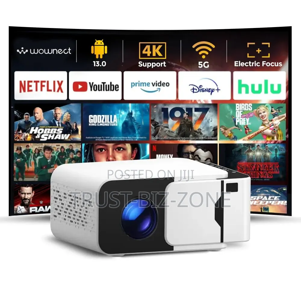 New Projector Adroid T5 200,Inch