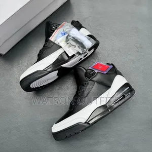 Men's Leather Shoes Jordan 03 Branded Classically Best Quality