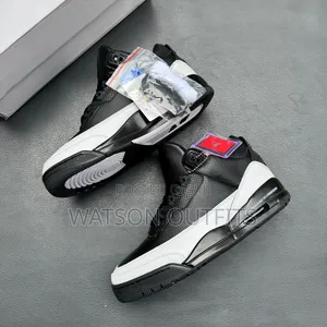 Men's Leather Shoes Jordan 03 Branded Classically Best Quality