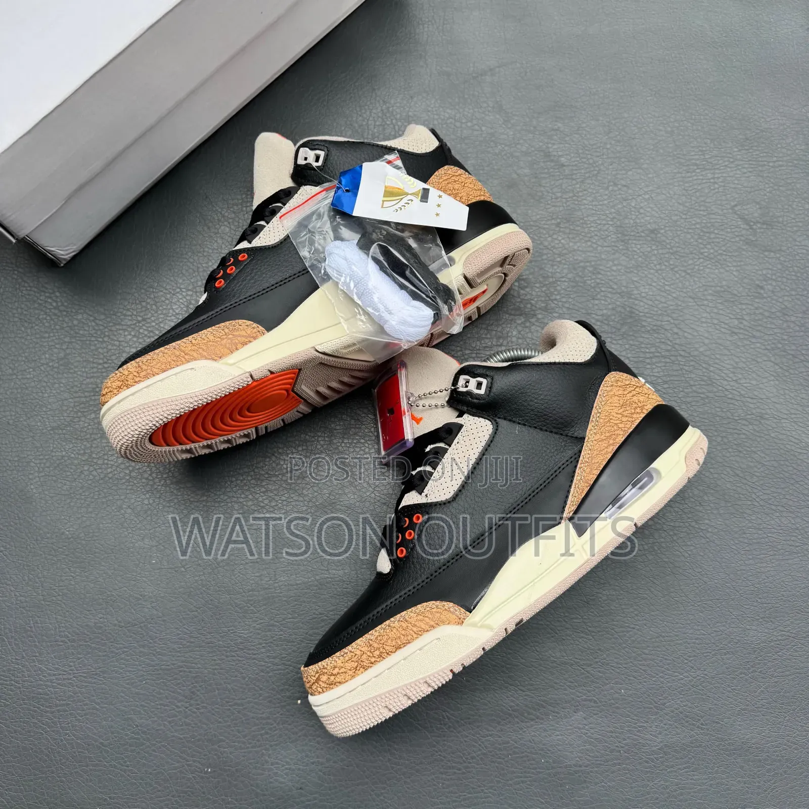 Men's Leather Shoes Jordan 03 Branded Classically Best Quality