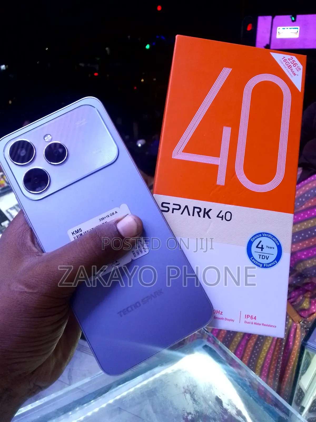 New Tecno Spark 40 256 GB