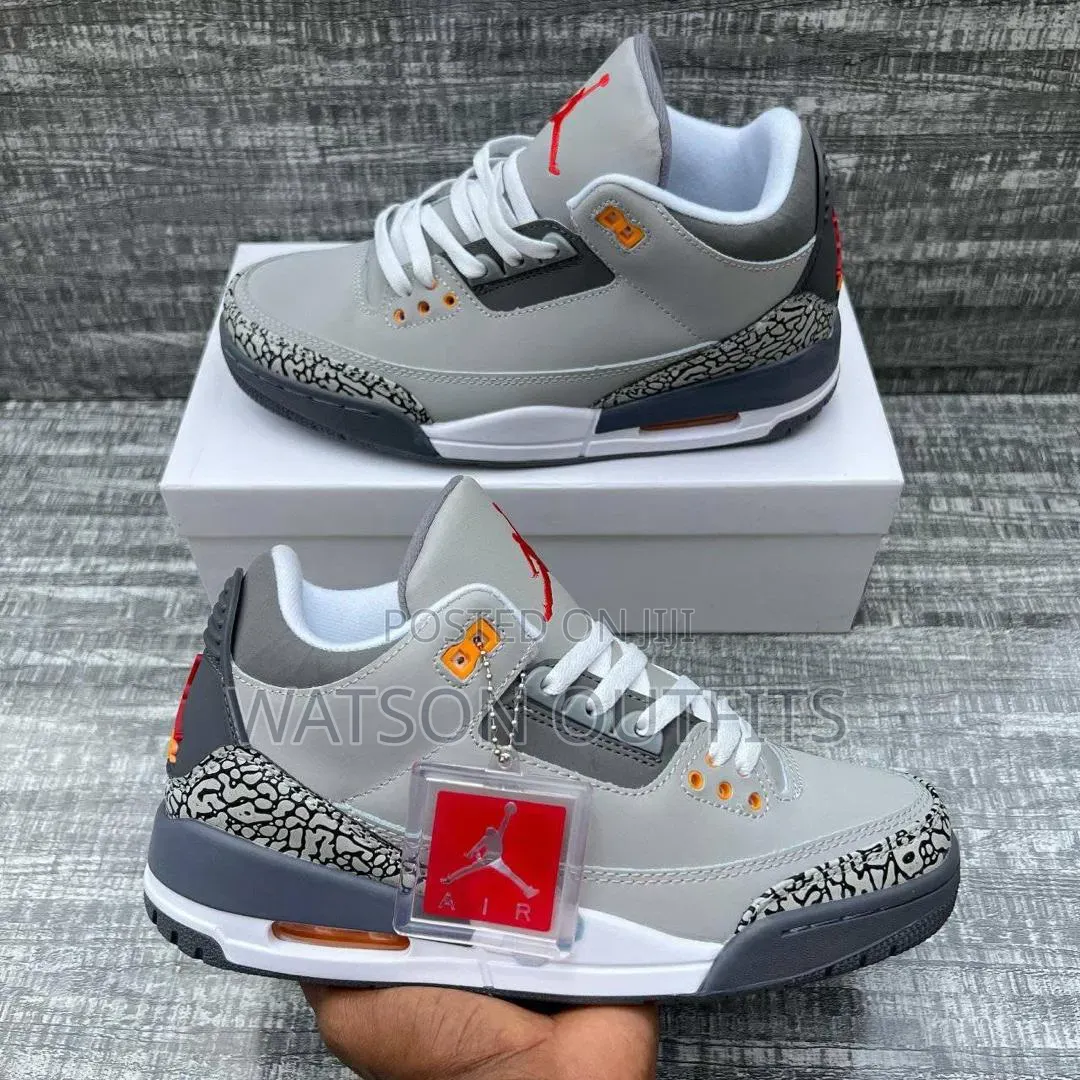 Viatu or Raba Za Leather Materials Za Air Jordan 3 or 03 or Iii Jordan