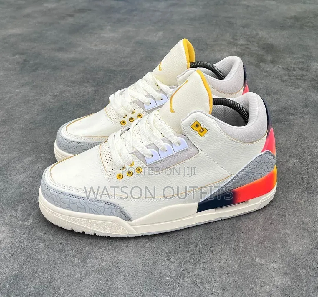 Viatu or Raba Za Leather Materials Za Air Jordan 3 or 03 or Iii Jordan