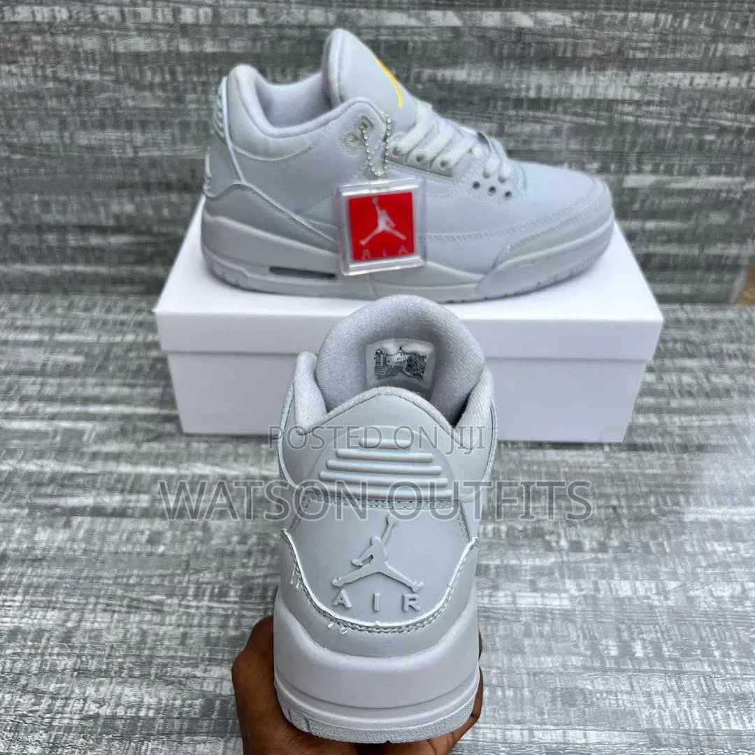 Viatu or Raba Za Leather Materials Za Air Jordan 3 or 03 or Iii Jordan