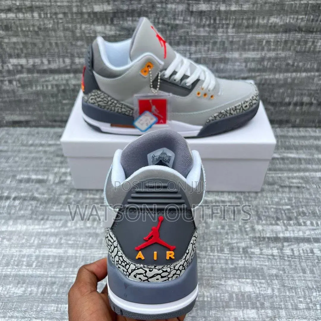 Viatu or Raba Za Leather Materials Za Air Jordan 3 or 03 or Iii Jordan