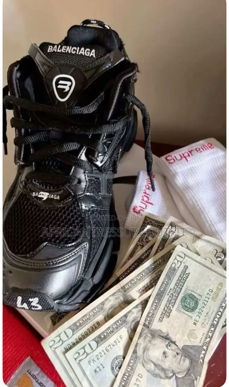 Balenciaga Runner Panelled Design of Mesh and Nylon Collection