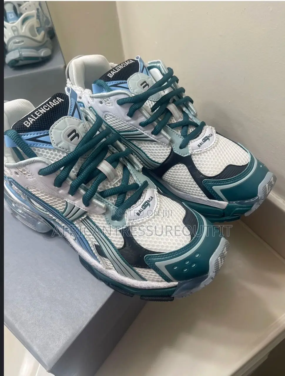 Balenciaga Runner Panelled Design of Mesh and Nylon Collection