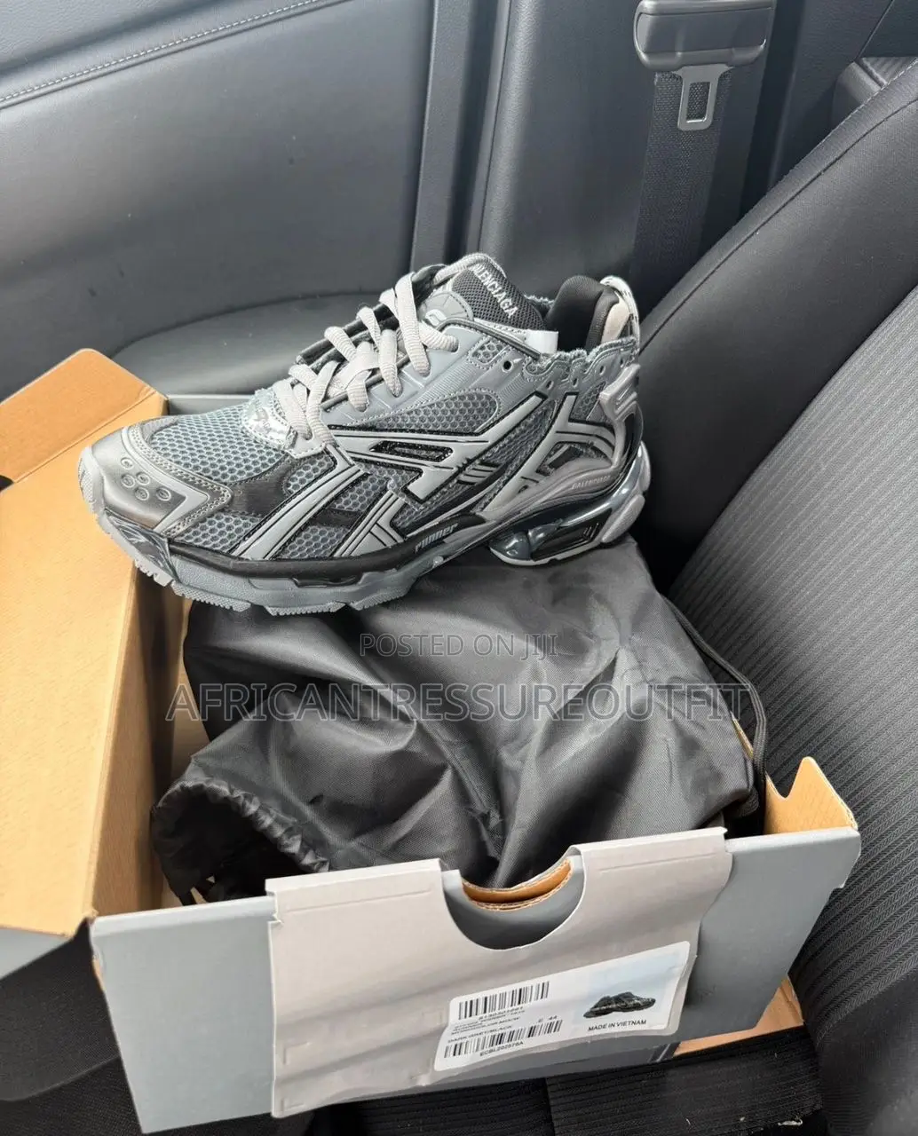 Balenciaga Runner Panelled Design of Mesh and Nylon Collection