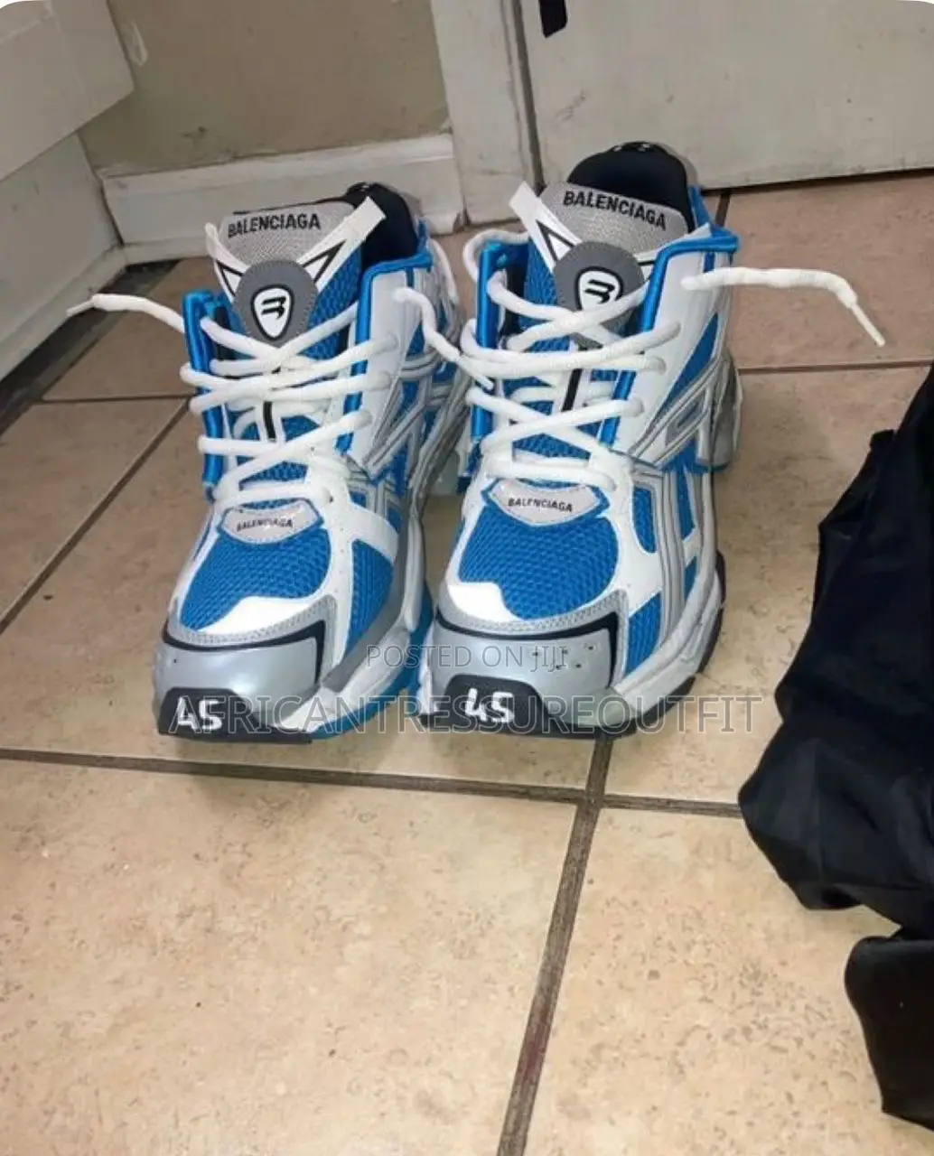 Balenciaga Runner Panelled Design of Mesh and Nylon Collection