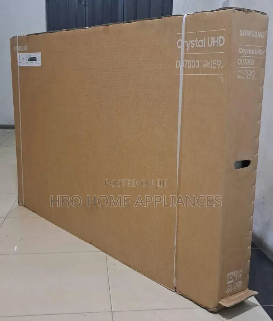 Samsung Tv 75” Crystal Uhd