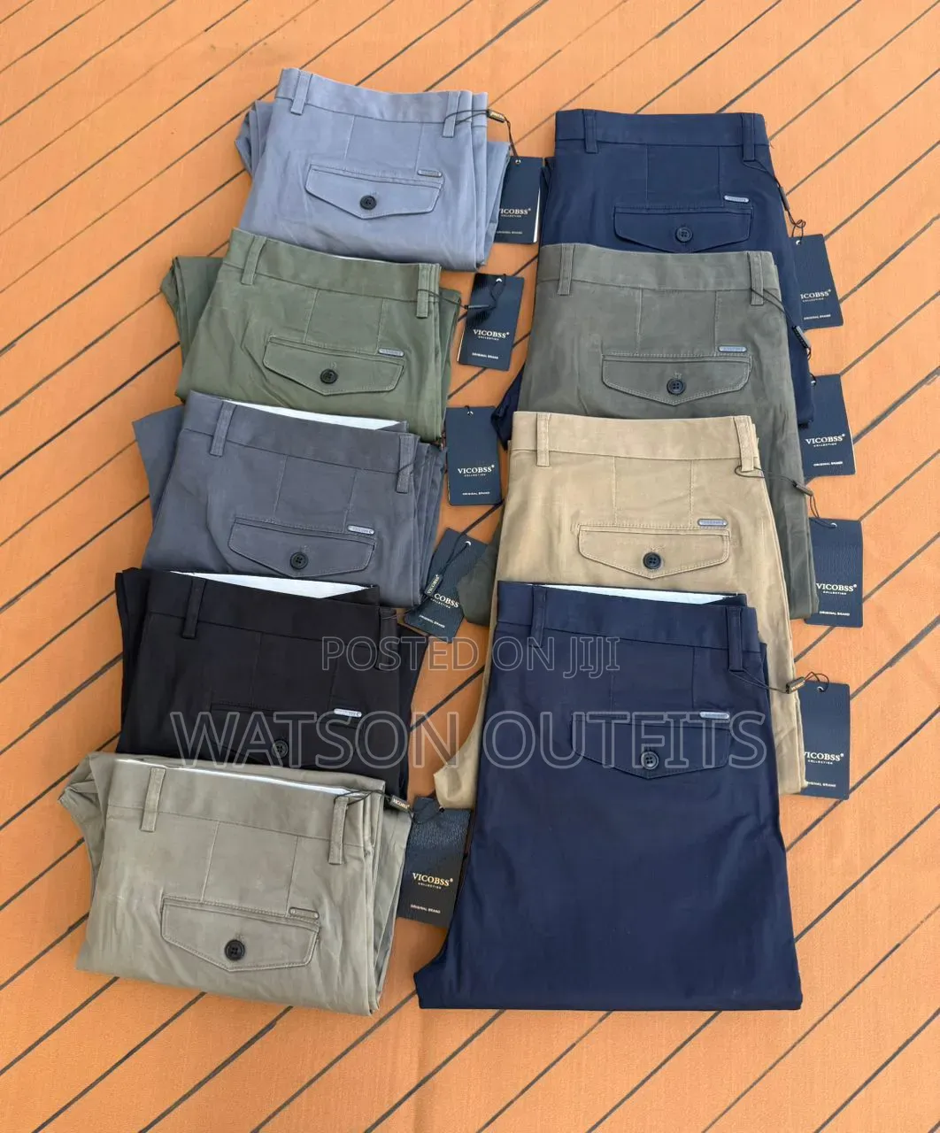 Men's New and Original Pants New Vicobss Mfuko Wa Kufunika