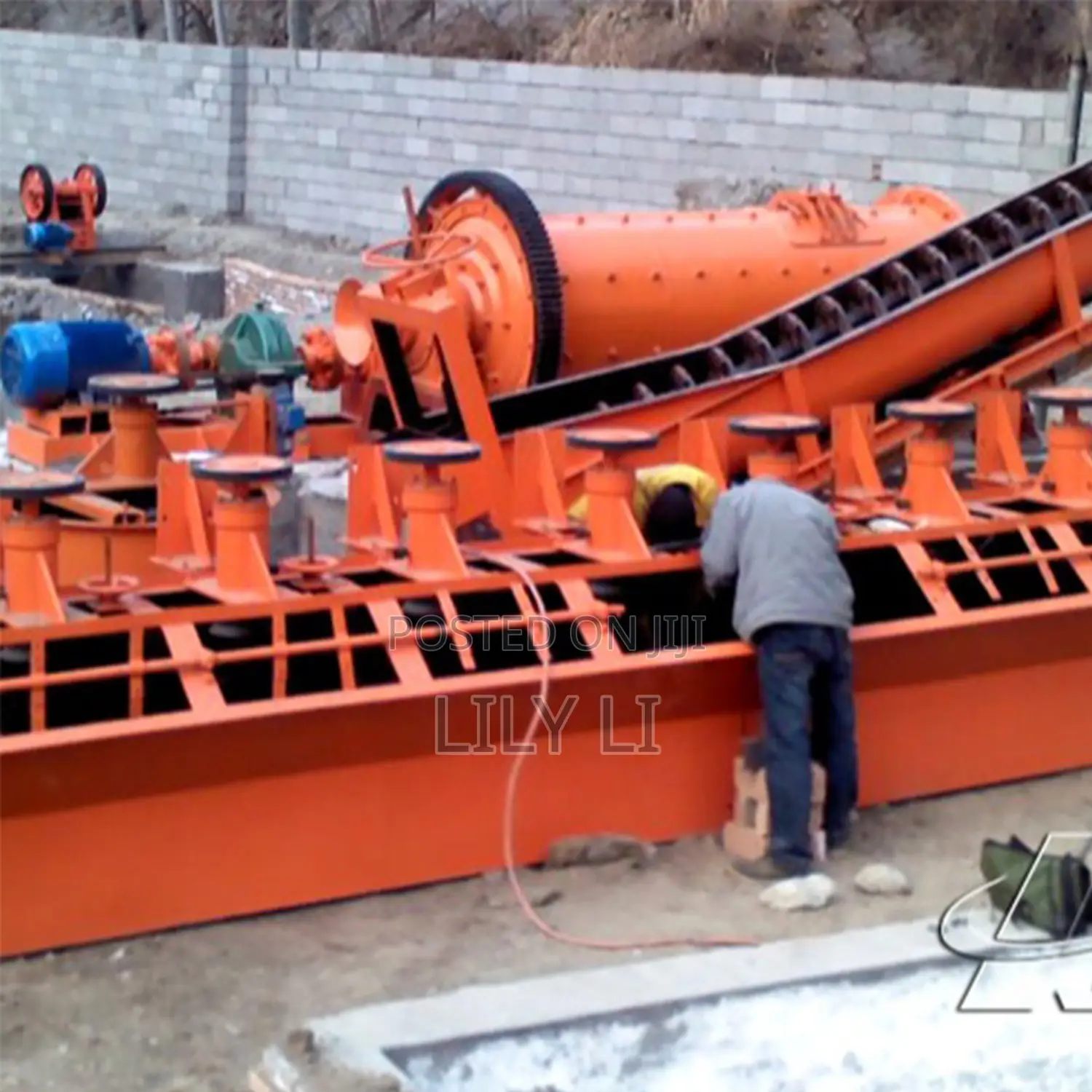 Mining Ore Dressing Flotation Machine High Recovery Rate