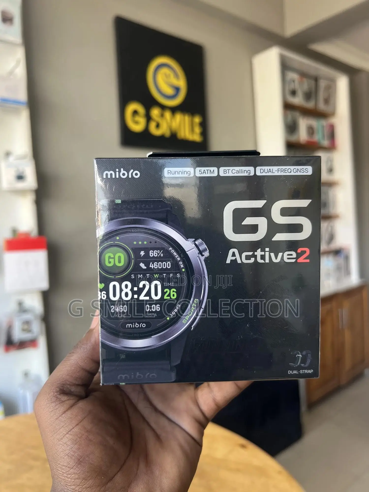 Mibro Gs Active2 Running GPS Smartwatch With 46mm Amoled
