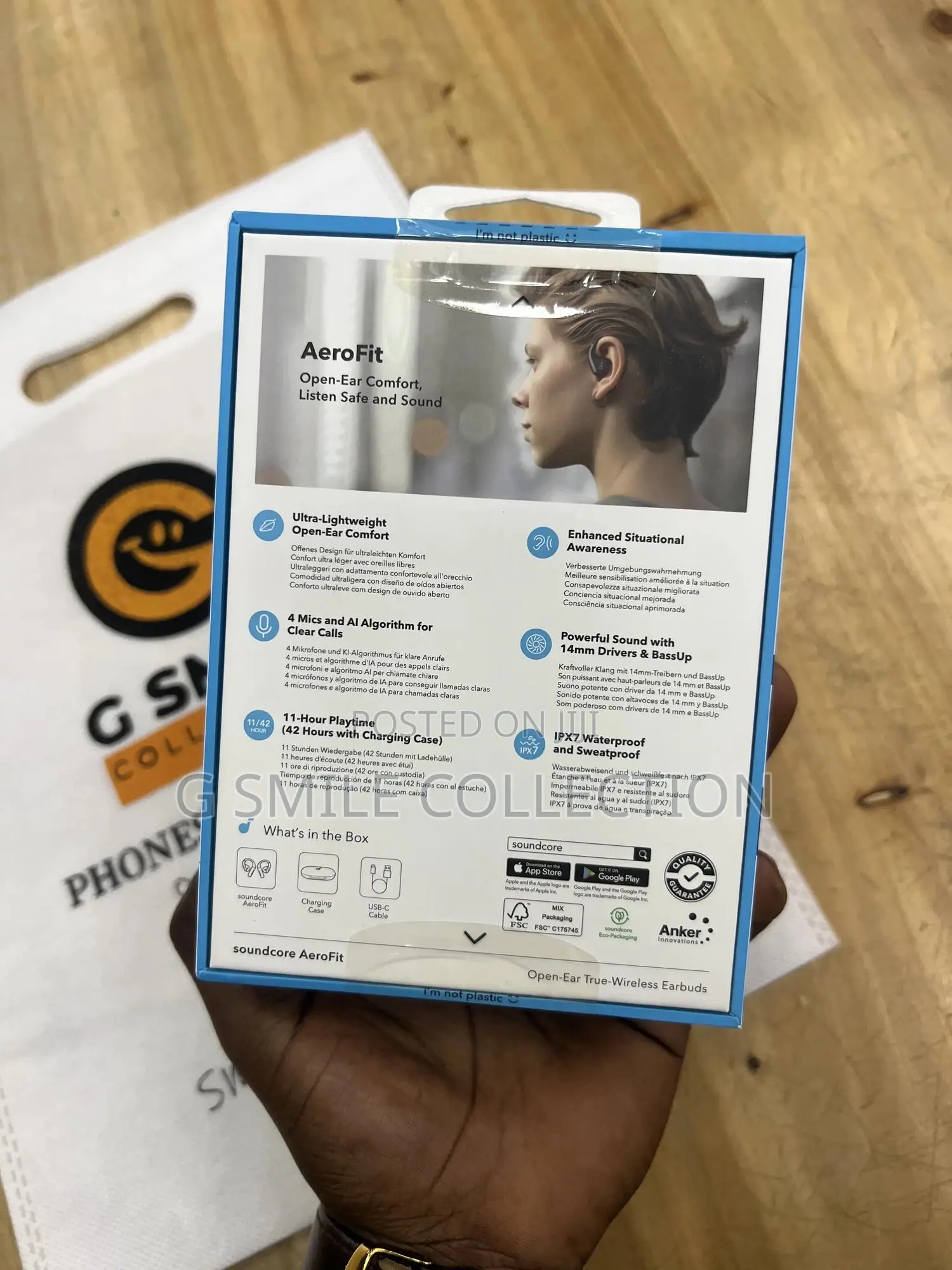 Soundcore Aerofit Superior Comfort Open-Ear Earbuds