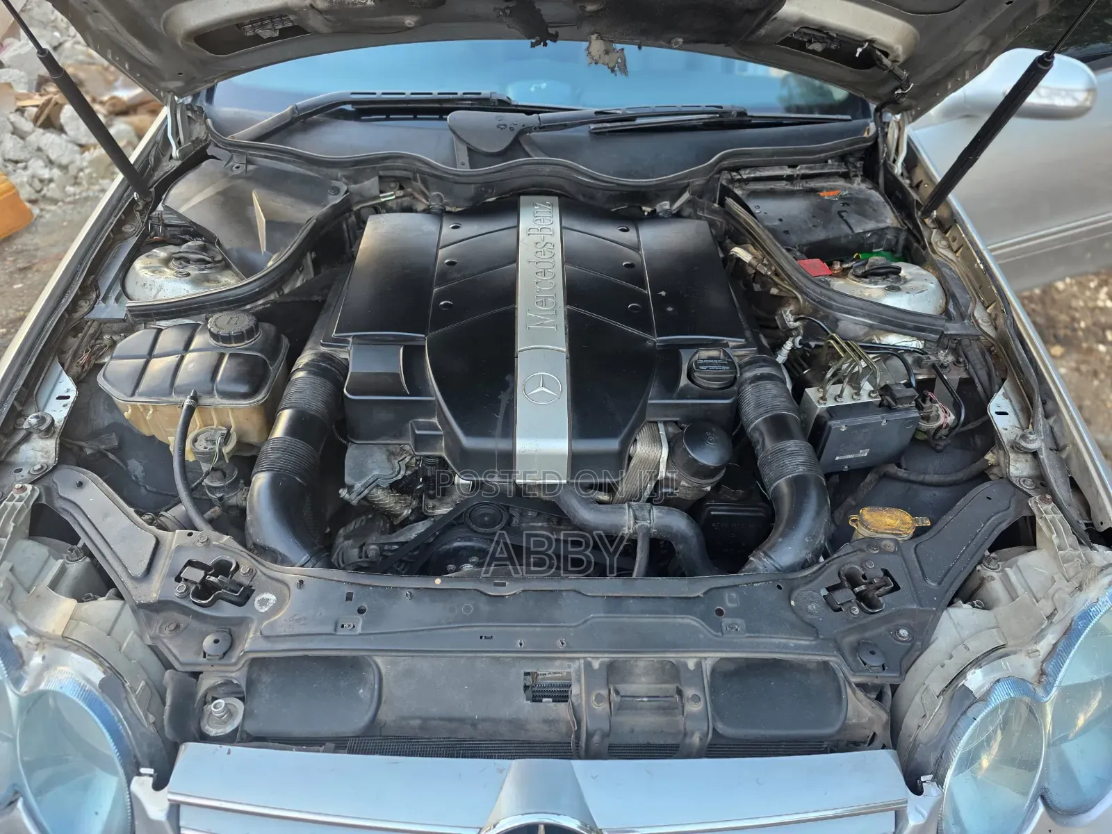 Mercedes-Benz CLK 2004 Silver