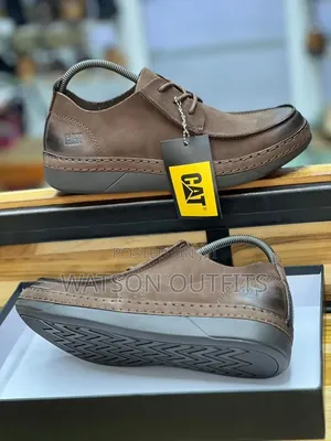 Men's Leather Shoes Caterpillar Nicely and Smartly Branded