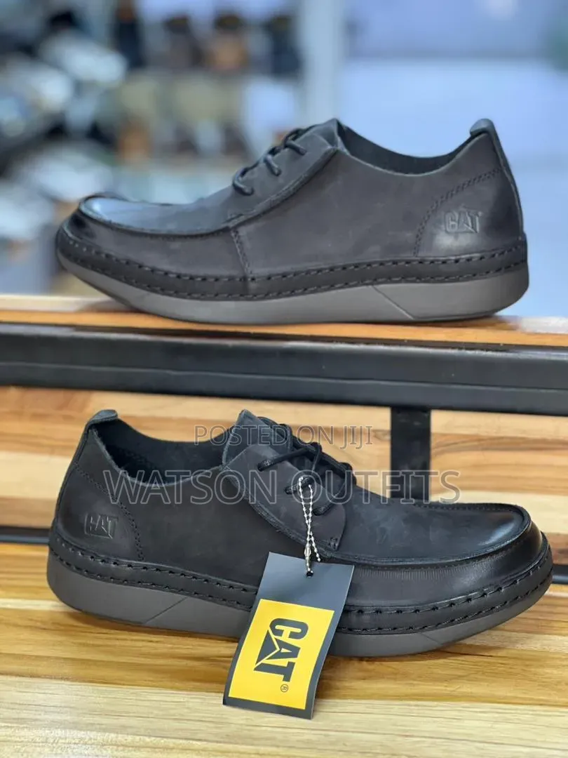 Men's Leather Shoes Caterpillar Nicely and Smartly Branded