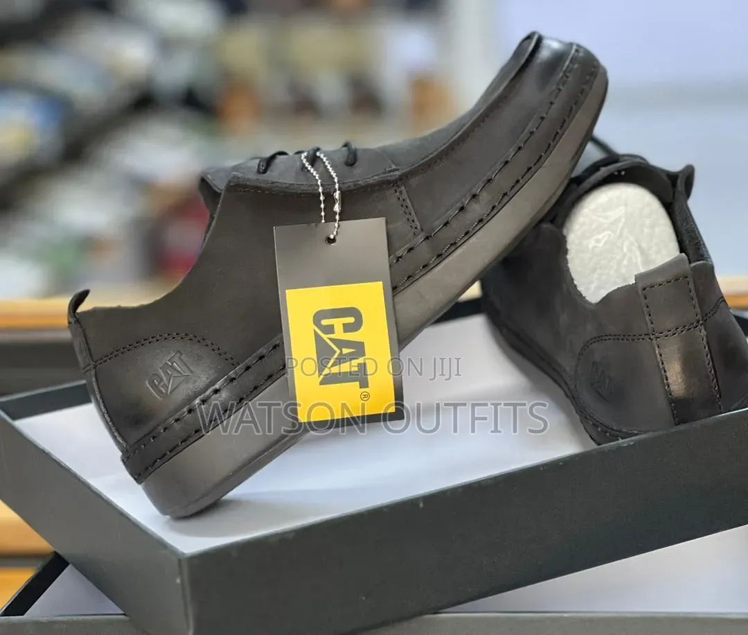 Men's Leather Shoes Caterpillar Nicely and Smartly Branded