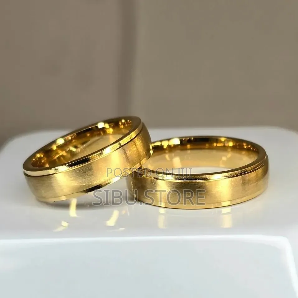 Will You Marry Him/Her. Gold Rings
